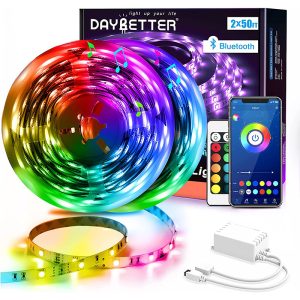 DAYBETTER Led Strip Lights 100ft