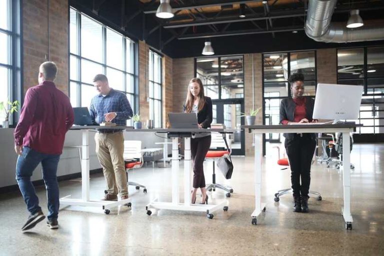 Stand Up While Working Your Gadgets; The 10 Best Standing Desks And Computer Stands 1