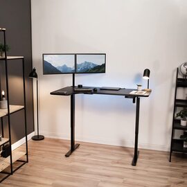 The Vivo Electric Adjustable L Shaped Desk 4