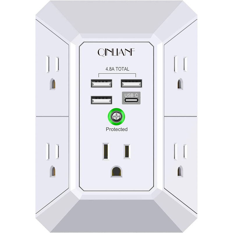 USB Wall Charger, Surge Protector